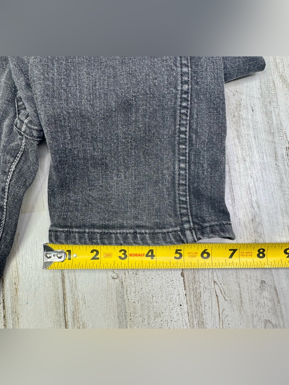 Volcom Women’s Black Jeans 32 (32x33) Slim Straight Fit - Picture 8 of 12